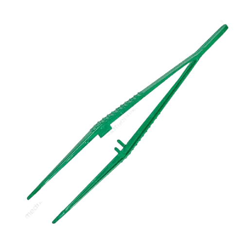 Пінцет хірургічний "JS" 200 мм одноразовий, стерильний (6933298701233)